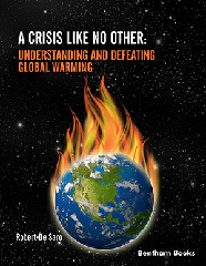 A Crisis Like No Other cover, featuring an image of the Earth on fire